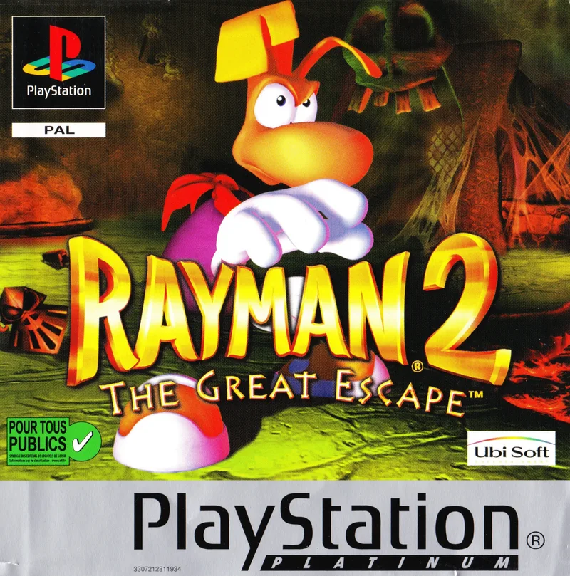 Rayman 2 The Great Escape [Platinum]