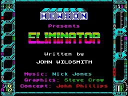 Eliminator (1982) (PS1)
