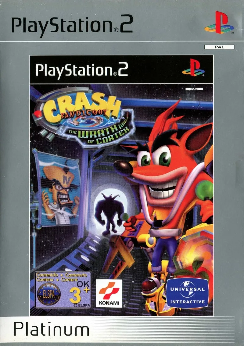 Crash Bandicoot The Wrath of Cortex (Platinum)