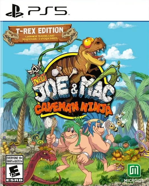 New Joe & Mac: Caveman Ninja [T-Rex Edition]