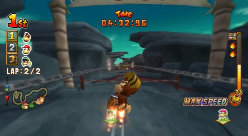 Donkey Kong: Barrel Blast (WII)