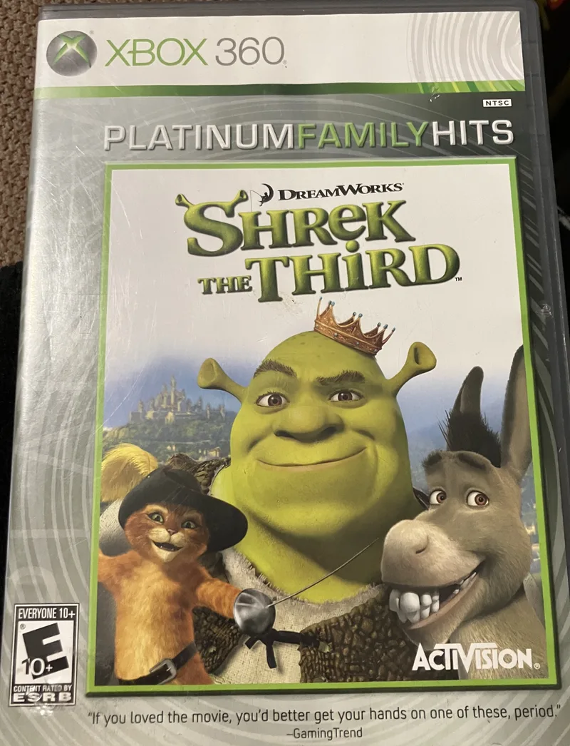 Shrek The Third [Platinum Family Hits] (X360)
